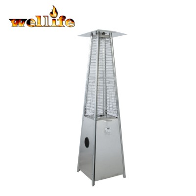 wellife garden glass tube flame heater